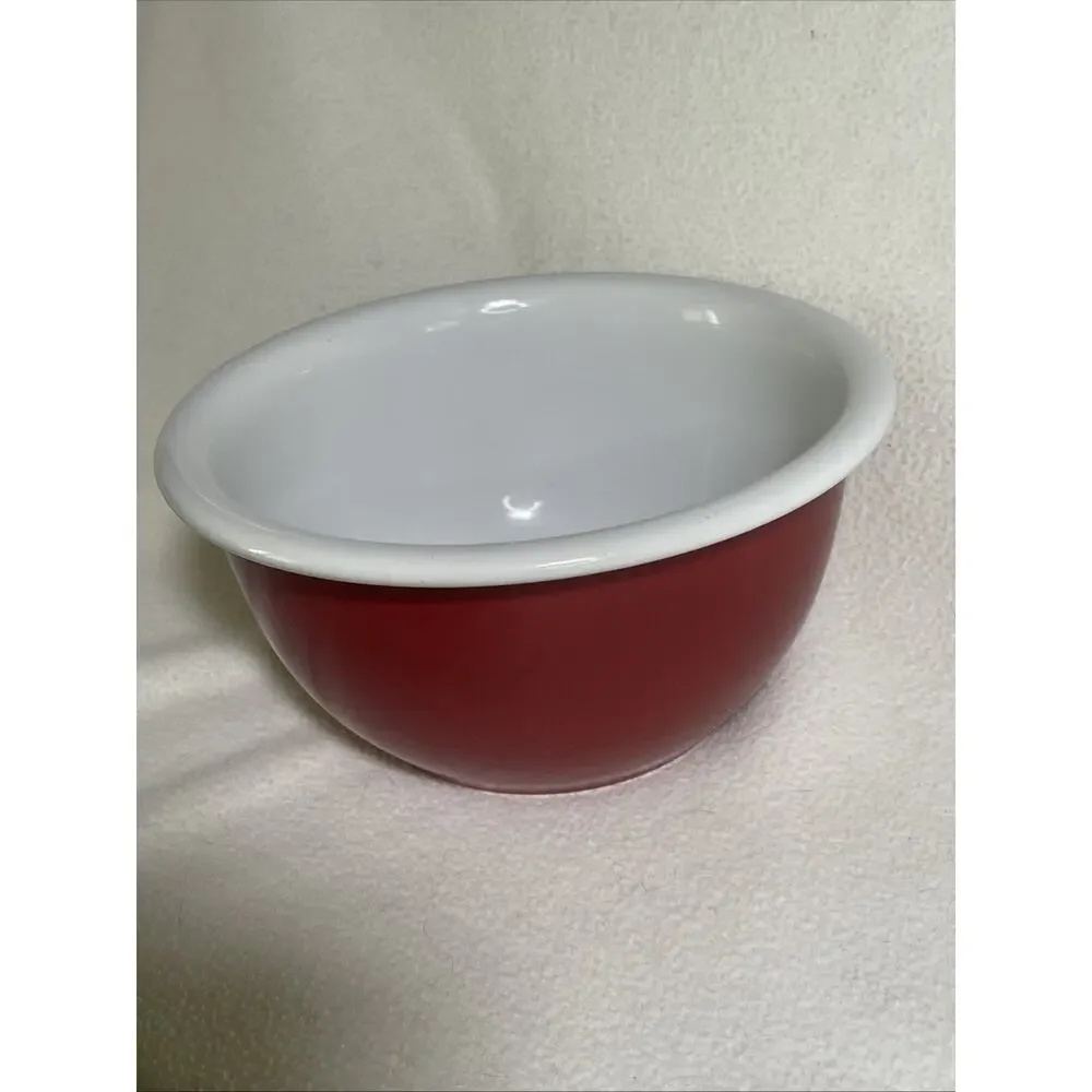 Corningware Coordinates Mixing Bowl 2 Qt Cajun Red Nesting Stoneware